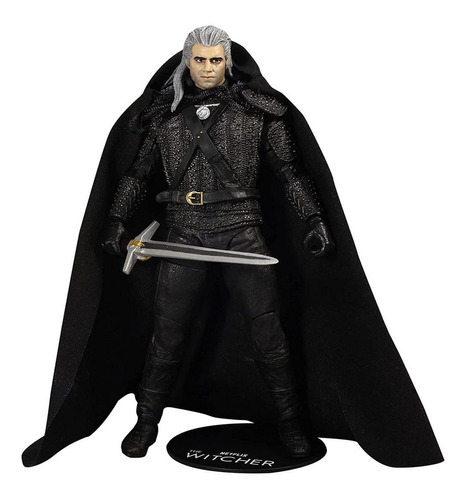 Figura De Geralt Of Rivia The Witcher Netflix Mcfarlane Toys