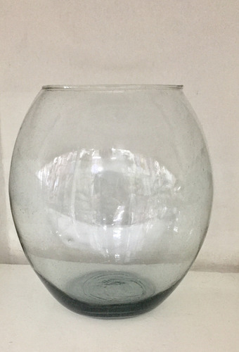 Florero De Vidrio Ovalado Huevo No.6 (caja 6 Piezas)