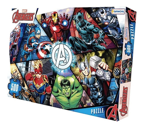 Avengers Puzzle 500 Pzas Vav03442 Envio Full