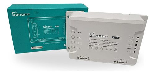 Sonoff 4ch Canais R2 Interruptor Wifi Automação Residencial