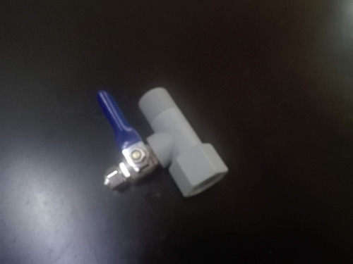 Imagen 2 de 5 de Llave Corte 1/2 Instalacion Dispenser Heladeras Osmosis
