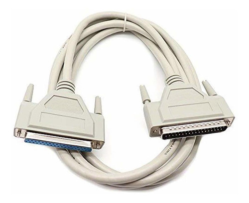 Db37 Cable Extension Serie Pin 3m 10ft Macho Hembra Para Pc