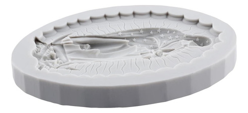 Moldes Yanqinms De Silicona Para Fondant Con Forma De Virgen