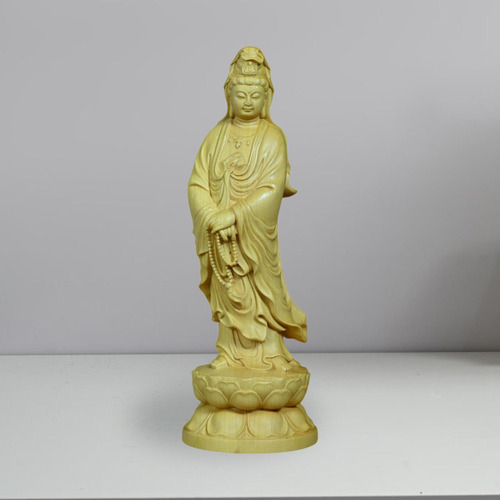 Estátua Guan Yin Estatueta Quan Yin Decoração Altura 22cm