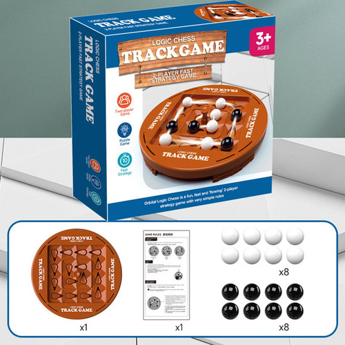 Zh 1pcs Juego Lógica Mesa Gift Clue