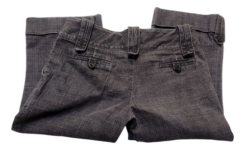 Pantalón Capri Para Mujer T 30 Mex Vi Line Algodón Jaspeado