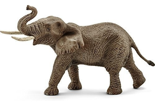 Figura Masculina Del Juguete Del Elefante Africano De Schlei