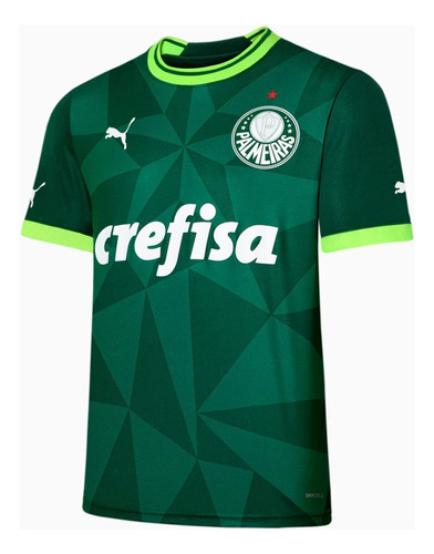 Camisa Clube Puma Palmeiras I 2023 Verde Masculino Original