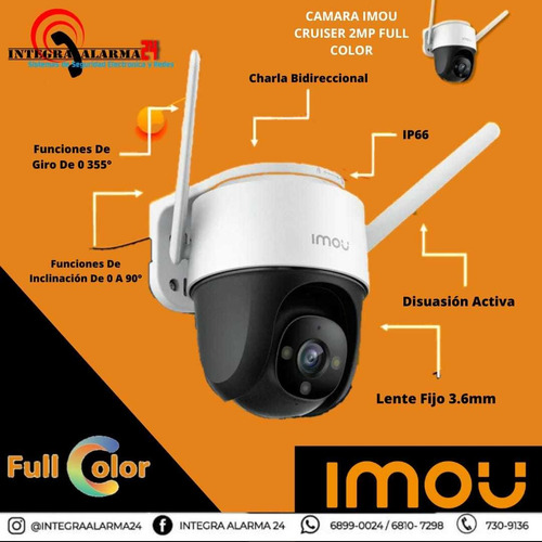 Imagen 1 de 1 de Cámaras Wi-fi Imou Cruiser