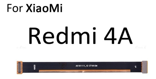 Flex Lcd Conector A Placa Para Xiaomi Redmi 4a