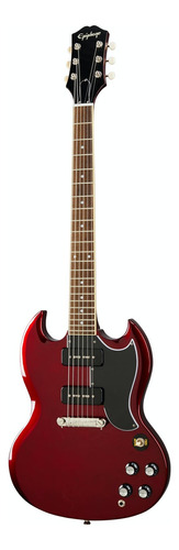 Guitarra Eléctrica EpiPhone Sg Special P-90 Sparkle Burgundy