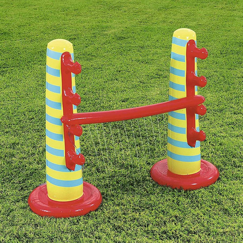 Jogo de limbo inflável Bestway com jatos de água Mod. 52238 colorido multicolorido