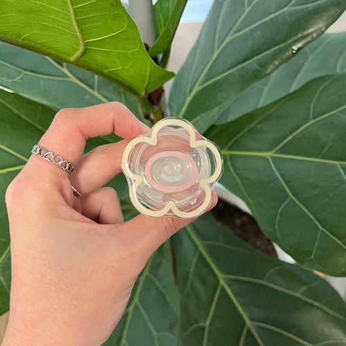 Pop Socket Flower Generico Para Celular
