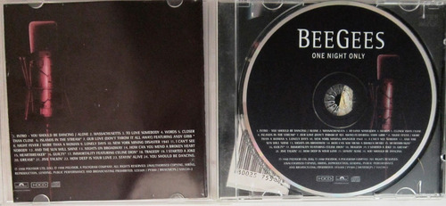 Bee Gees - One Night Only Cd Hdcd