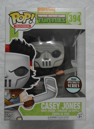 Casey Jones 394 Specialty Series Funko Pop! Television Tmnt (Usado)