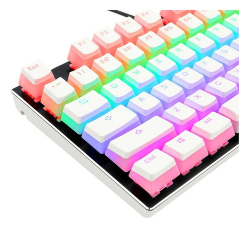 Redragon Scarab Keycaps White English A130w Blanco Inglés