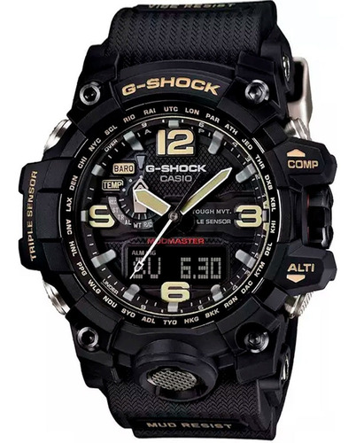 Relógio Casio G-shock Mudmaster Gwg-1000-1adr *tough Solar