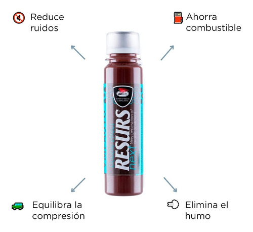 Imagen 2 de 6 de Resurs Next Engine 75 G Restaurador Motor 1 Pza Ahorra Gas