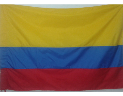 Bandera De Colombia (tamaño 100x150cm)doble Faz Vendaval