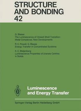 Libro Luminescence And Energy Transfer - Xue Duan