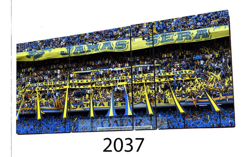 Cuadro Políptico Futbol N°2037 Boca 2