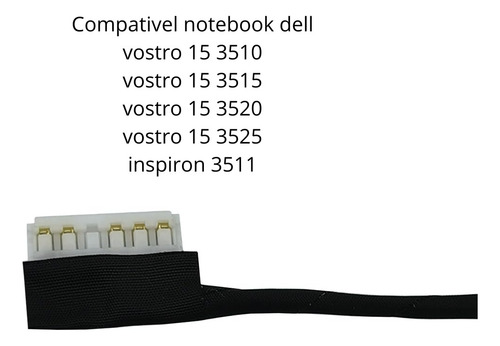 Conector Dc Jack Compatível Notebook Dell Vostro 3530 0231x7