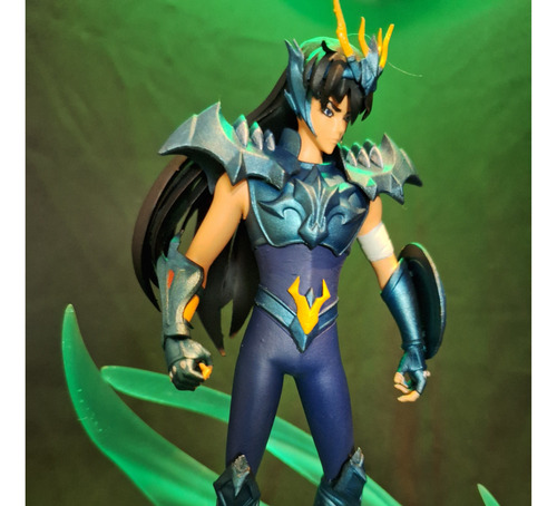 Shiryu De Dragão - Diorama (cdz) 23cm - Kaosfera 3d Studios