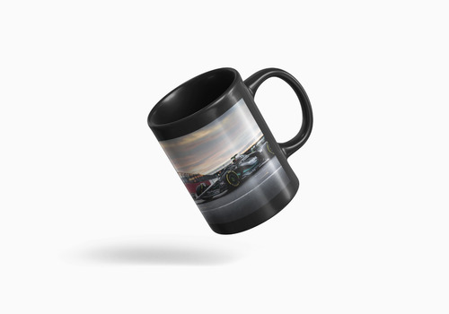 Taza Mágica De  Mercedes Benz F1- Formula 1