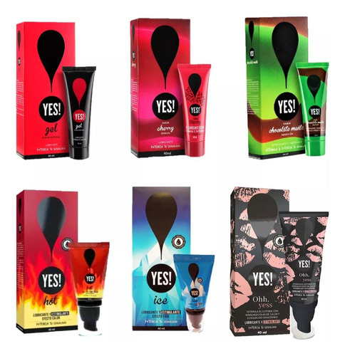 Yes! Lubricante Íntimo Pack X2 Unidades