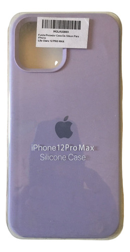 Funda De Silicona Apple Para iPhone C/logo 12 Pro Max 