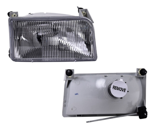 Faro Izq O Der Ford F-150 92 Al 96 Depo