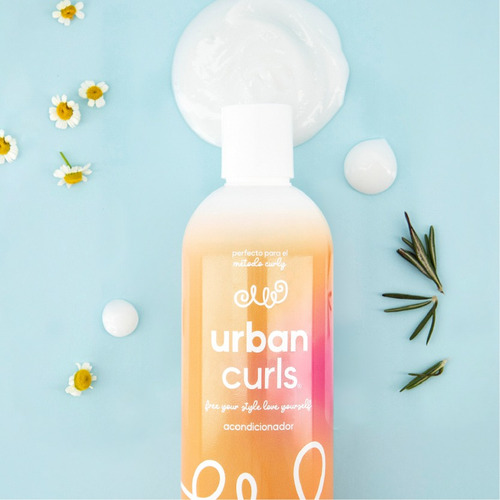 Acondicionador Para Cabello Rizado Urban Curls Sin Sal 960ml