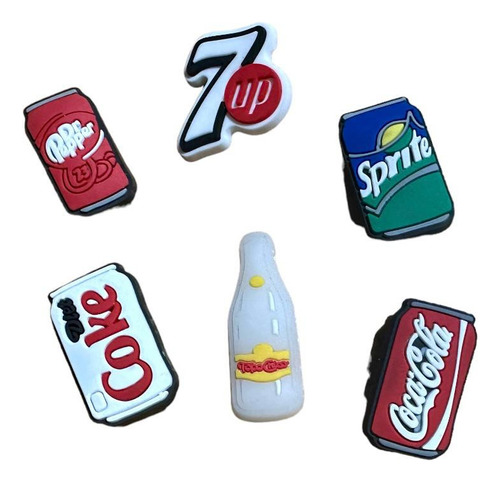 Pin Decoración Para Zapatos Sprite Coca Light Diet Coca Cola