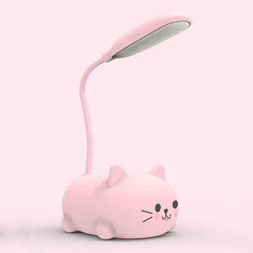 Lámpara Led Para Niños, Mini Lámpara De Mesa De Gato, Luz No