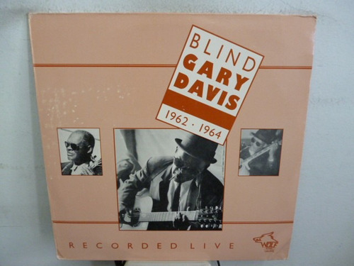 Blind Gary Davis Recorded Live 1962 1964 Vinilo Euro Jcd055