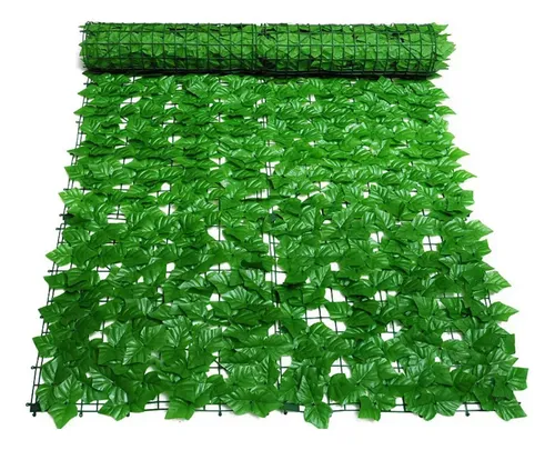 Pack X2 Enredadera Hojas Artificial Color Verde