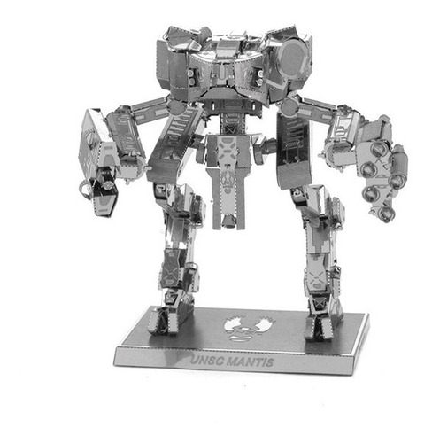 Halo - Kit De 4 Rompecabezas 3d Metal Model