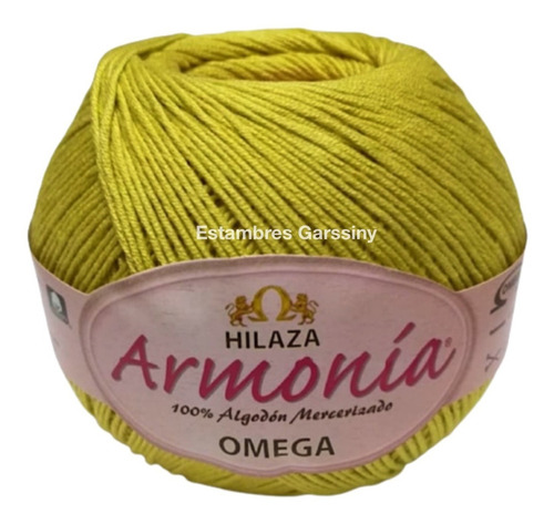 Hilaza Armonía 100% Algodón Colores A Escoger Color Verde limón