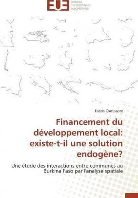 Financement Du D Veloppement Local : Existe-t-il Une Solu...