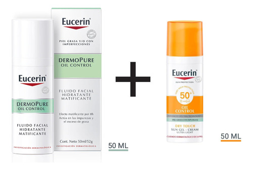 Eucerin Fluido Matificante + Protector Solar Oil Control