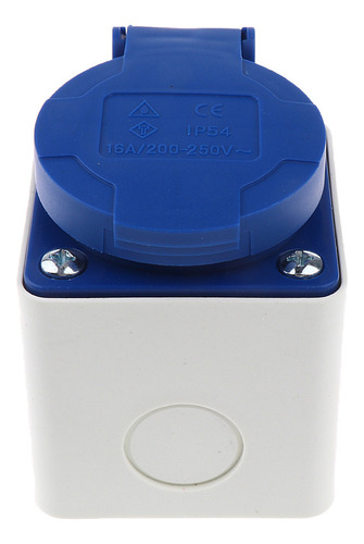/ Enchufe Impermeable De 2 Pines 16a 220v Para La Ue -