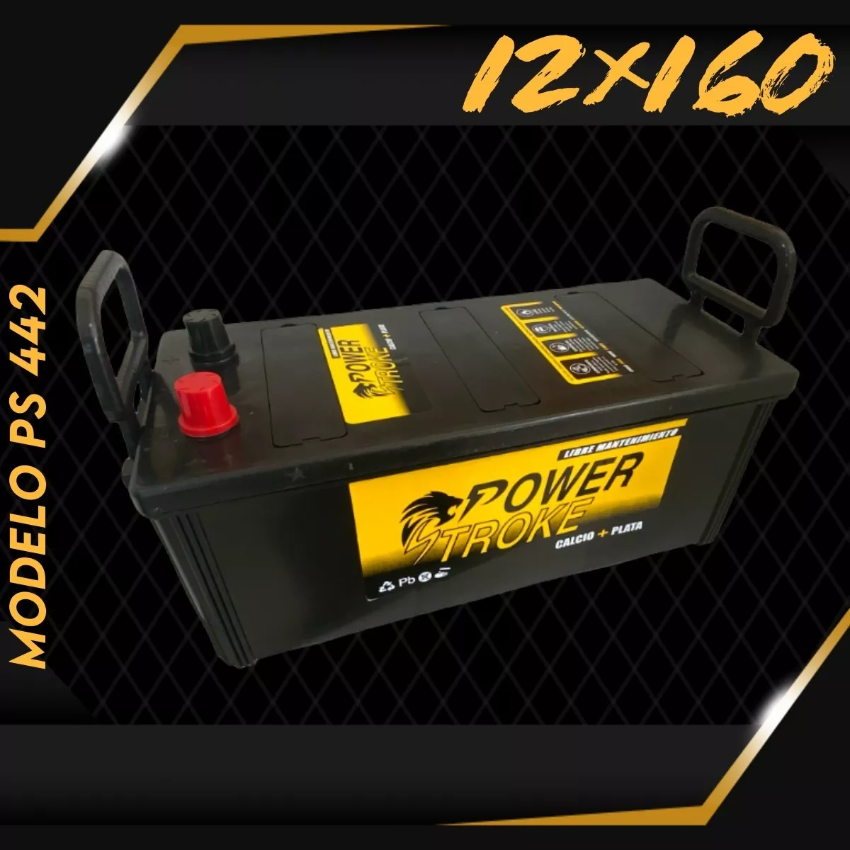 Bateria Power Stroke 12x160 - Libre Mantenimiento