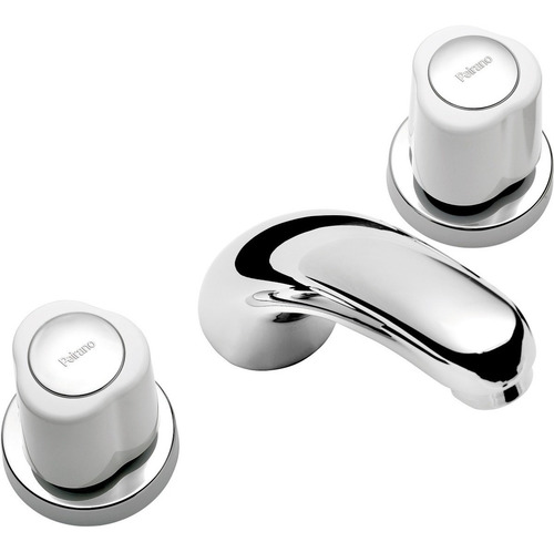 Combo Grifería Peirano Lorca Lavatorio Bidet Ahora 12 Y 18 Color Blanco/cromo