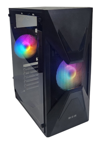 Gabinete Gamer 2 Cooler Led Rgb Mid Tower