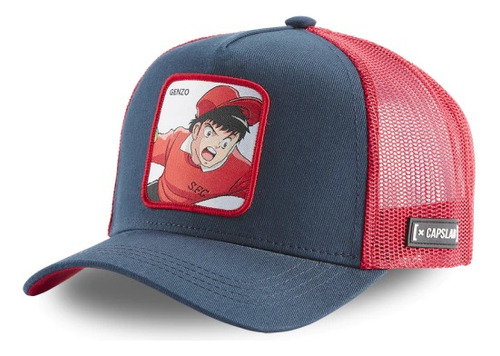 Gorra Capslab | Súper Campeones - Oliver Atom 10 | Negro