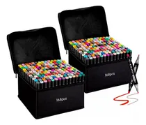Comprar X2 Set De Plumones Plumones Touch 168 Pcs Rotulador Doble