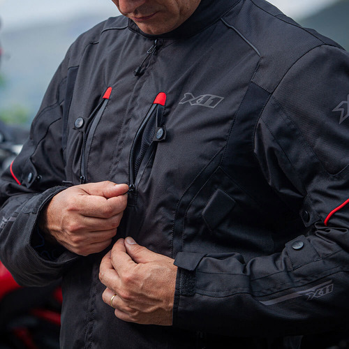 Imagem 4 de 4 de Jaqueta X11 Iron 3 Masculina Preto/vermelho