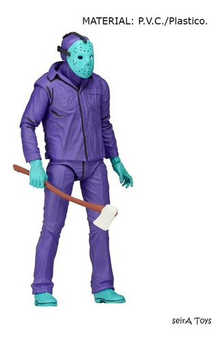 Figura Viernes 13 Friday 18 Cm Jason Voorhees Video Juego.