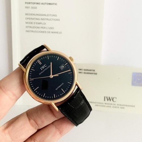 Iwc Portofino Automatic Ouro Rosé 38mm Completo