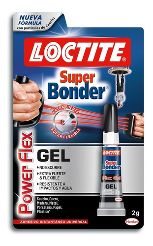 Loctite Super Bonder  Flex Gel | 2 Gr | Loctite | Henkel